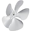 FB99100 Attic Fan Blade Propeller 12" 32 Degree 5 Blade for 1/2" shaft，Easy to install, perfect replacement