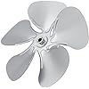 FB99100 Attic Fan Blade Propeller 12" 32 Degree 5 Blade for 1/2" shaft，Easy to install, perfect replacement