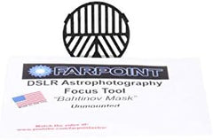 Farpoint Bahtinov Masks for Camera Lenses (58mm)