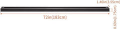 mirrea Black H Type 6-feet Track for Ceiling Track Lighting