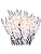 612 Vermont 50 Clear Christmas Lights on White Wire, UL Approved for Indoor/Outdoor Use, 9 Foot of Lighted Length, 11 Foot of Total Length