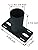 Tenon Slip Fitter Adapter for Led Parking Lot Light,90 Degree 2-3/8 inch Light Fixture Mounting Bracket Rustproof Rainproof,Black Metal Pole Mounting Bracket for Barn Shoebox Led Lights Outdoor