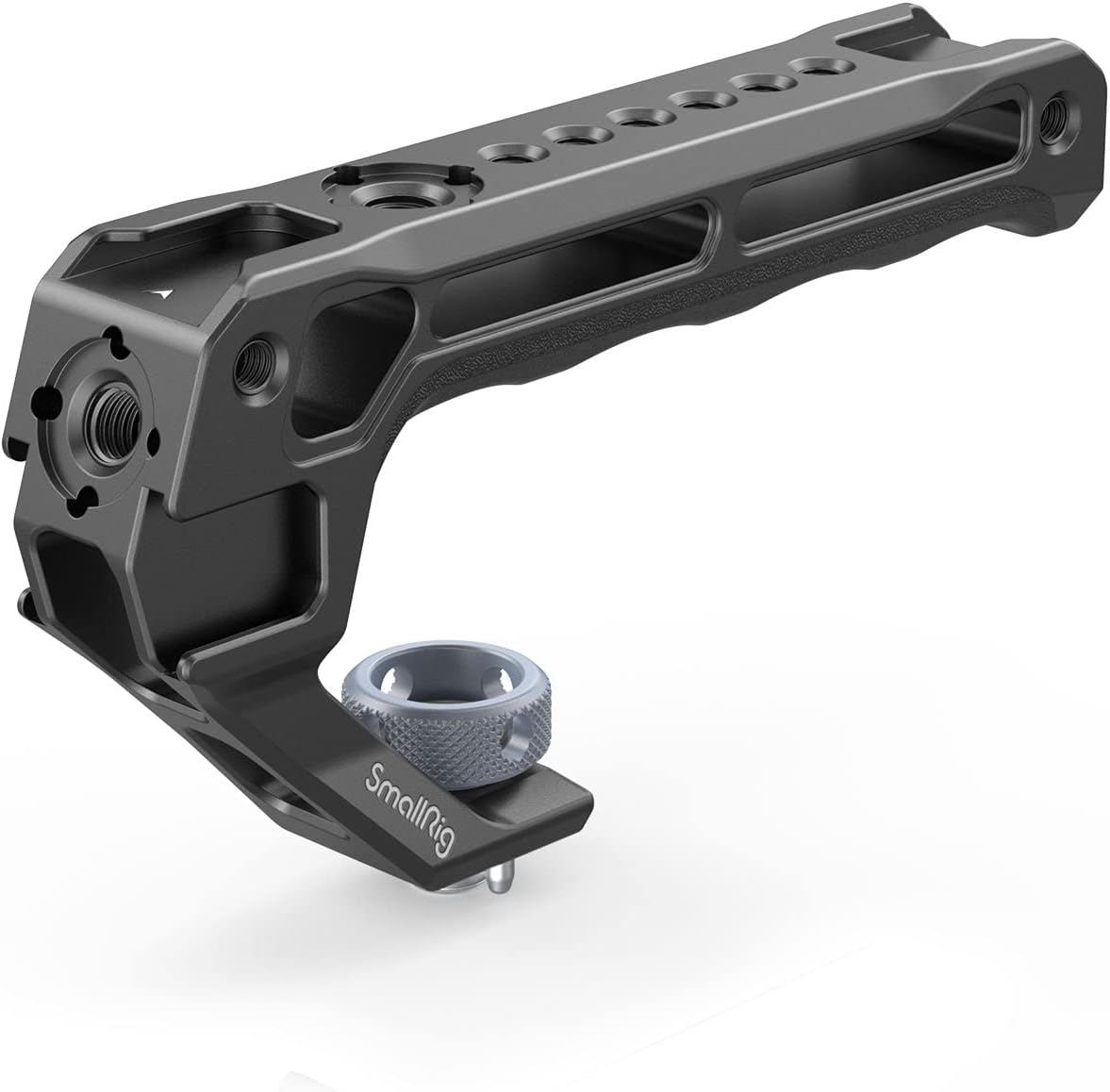 SmallRig Top Handle with 3/8"-16 Locating Pins for ARRI Grip for Camera Cage, Universal Video Rig with 5 Cold Shoe Adapters to Mount DSLR Camera with Microphone/LED Light/Monitor - 3765