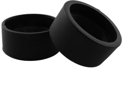 LQ Industrial Eyepiece Eye Cup 1Pair Soft Rubber Eyepiece Cover Eyepiece Guard for 32-36mm Stereo Microscope(Flat Angle)