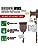 612 Vermont 100 Clear Mini Christmas String Lights on Brown Wire Cord, UL Approved for Indoor/Outdoor Use, 18 Foot of Lighted Length, 20 Foot of Total Length