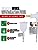 612 Vermont 50 Clear Christmas Lights on White Wire, UL Approved for Indoor/Outdoor Use, 9 Foot of Lighted Length, 11 Foot of Total Length