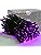 HOME LIGHTING 66ft Halloween Decorative Mini Lights, 200 LED Green Wire Fairy Starry String Lights Plug in, 8 Lighting Modes, for Indoor Outdoor Xmas Tree Wedding Party Decoration (Purple)