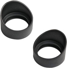 Acxico 2 pcs Rubber Eye Cover Guards Binocular Microscope Eyepiece Eye Cups for 32-35mm