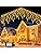 orahon Icicle Christmas Lights Outdoor, 32.8FT 400LED Christmas Curtain String Lights with 8 Modes & Memory Timer Waterproof for Christmas Decorations Wedding Party Holiday (Warm White)