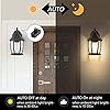 Dusk to Dawn Sensor 2 Packs, Photocell Light Sensor for Outdoor Lighting, 120-277V Photoelectric Switch Replacement with Wire Caps, Hard-Wired Post Eye Light Control Sensor for Post Lamp, Flood Light