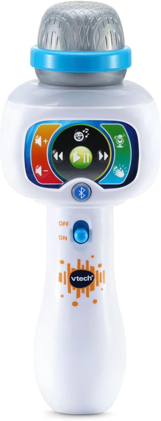 VTech Sing It Out Karaoke Bluetooth Microphone , White