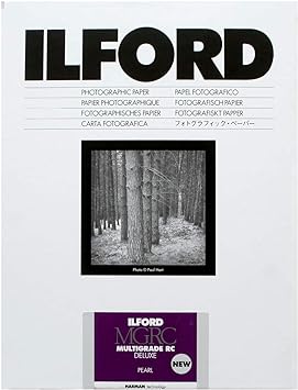 Ilford MGRC 5th Generation Deluxe Pearl 8X10" (20.3x25.4cm) 25 Sheets