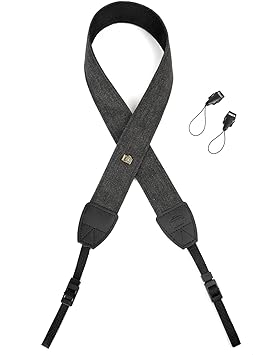 Art Tribute Camera Strap For Photographers Padded Universal Fit Neck Shoulder & Crossbody Strap Quick Release For DSLR/SLR/Mirrorless Canon Nikon Sony Olympus Compatible Photographer Gift