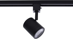 WAC Lighting H-8010-30-BK-2 Charge Head LED Track Fixture, Pack of 2, Black, 2 Piece