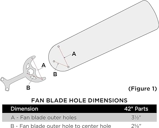 Westinghouse Lighting 7741100 42-Inch White/Bleached Oak Replacement Fan Blades, Five-Pack