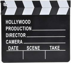 Movie Clapboard Hollywood Movie Film Theme Party Decorations, Academy Awards 7"x 8" (2-Pack)