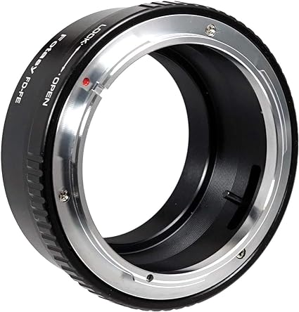 Fotasy Cannon FD Lens to E Mount Adapter, FD E Mount, FD Lens to E, Compatible with Sony Mirrorless a7 a7R a7s II III IV a9 a7c Alpha 1 a6600 a6500 a6400 a6300 a6100 a6000 a5100 a5000 a3500 ZV-E10