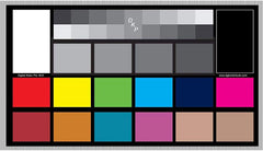 DGK Color Tools Digital Kolor Pro 16:9 Large Color Calibration and Video Chip Chart, 2-Pack