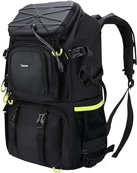 Endurax Camera Backpack Large DSLR/SLR Mirrorless Photography Camera Bag Extra Large Travel Hiking with 15.6 Laptop Compartment Waterproof Rain Cover