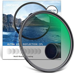 NEEWER 82mm Polarizer Filter 30 Layer Multi Resistant Nano Coated Circular Polarizing Filter(CPL) with HD Optical Glass/Ultra Slim Frame, Reduce Glare/Enhance Contrast/Reduce Reflection