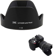 JJC HB-N106 Reversible Dedicated Lens Hood Shade for Nikon AF-P DX 18-55mm f/3.5-5.6G VR, AF-P DX 18-55mm f/3.5-5.6G Lens on Nikon D3500 D3400 D5600 D7500 Camera (NOT for Older Nikon 18-55mm Lens)