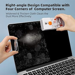 10-in-1 Laptop Cleaning Kit with Screen Brush, Spray, and Earbud Cleaner