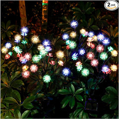 TONULAX Newest Solar Powered Decorative Lights with Larger Solar Capacity for Tree, Landscape, Outdoor, Garden, Pathway, Patio, Front Yard Decoration(2 Pack)