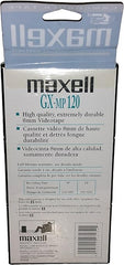 Maxell GX-MP 120 Camcorder Tapes, 3 Pack