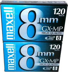 Maxell P6-120 GX-MP High Quality Camcorder Tapes, 2 Pack