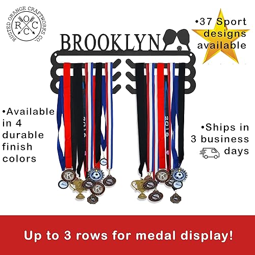 Medal Hanger Display Holder Rack for Awards or Ribbons - Medal Holder Medal Display Medal Holder Display Medal Rack Running Medal Display Medal Holder for Wall Medals Display Hanger Awards Hanger