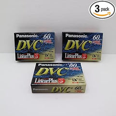 Panasonic AY-DVM60EJ3 MiniDV Tapes (60 Minute, 3 Pack)